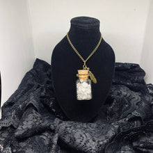 Load image into Gallery viewer, Crystal Potion in a Bottle Necklace: Crown Chakra - Kreativia
