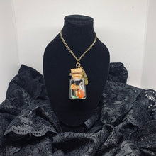 Load image into Gallery viewer, Crystal Potion in a Bottle Necklace: Sacral Chakra - Kreativia