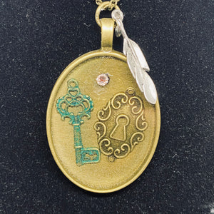“Lock & Key” Necklace