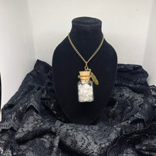 Load image into Gallery viewer, Crystal Potion in a Bottle Necklace: Crown Chakra - Kreativia
